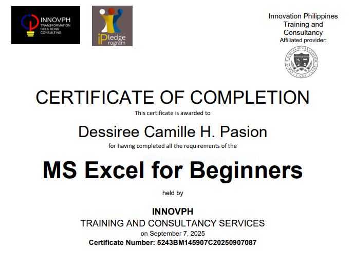 MS Excel For Beginners PDF